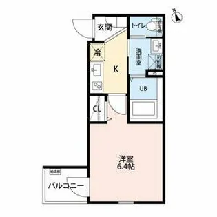 レイルズ新守山【3階】の間取り
