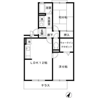 クレスト想【3階】の間取り