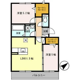 トレス ベイア【2階】の間取り