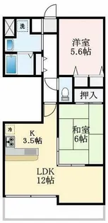 大阪府和泉市室堂町【マンション】の間取り