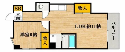 多田マンション【3階】の間取り