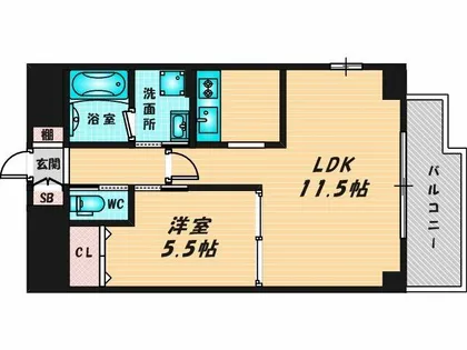 エスペランサ東翠園【3階】の間取り