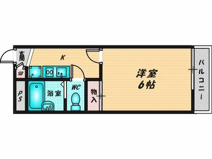 レオパレスビレック【2階】の間取り