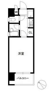 ピュアドームエスパルシア博多【903号室】の間取り
