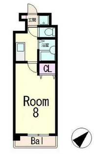 ラ・ルース2【4階】の間取り