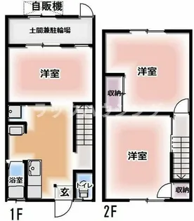 大阪府寝屋川市寿町【一戸建】の間取り