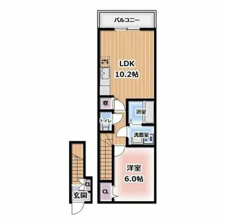 Bentornati【2階】の間取り