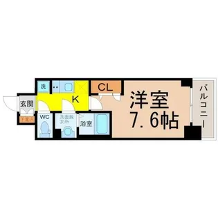 プレサンスTHE久屋大通レジェンド【8階】の間取り