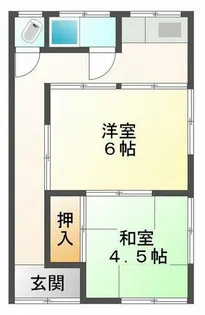 メイコウカルチャー【2階】の間取り