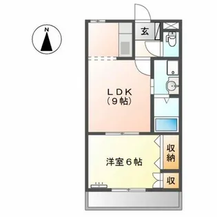 プロニティハイム【2階】の間取り