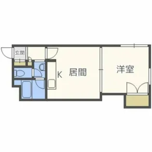 北海道札幌市北区北三十五条西2丁目【マンション】の間取り