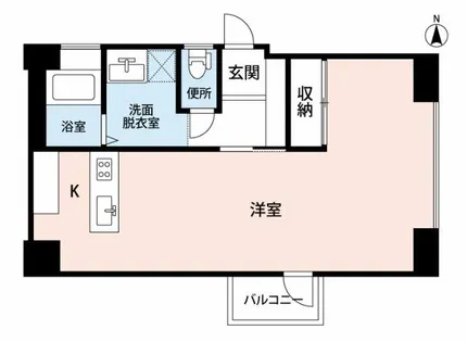 ドーマ島之内【6階】の間取り