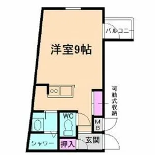 リエゾンコート大今里【3階】の間取り