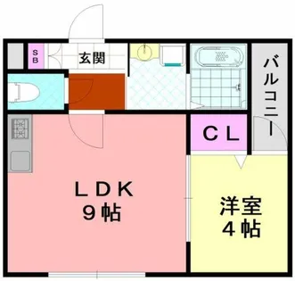 H-maison平野Ⅲ【1階】の間取り