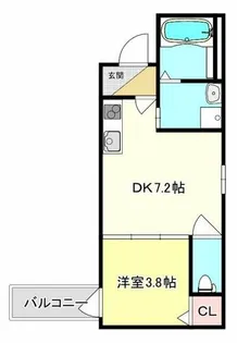 F Normalis SEAM【1階】の間取り