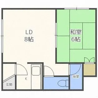 坂井ハイツ【201号室】の間取り