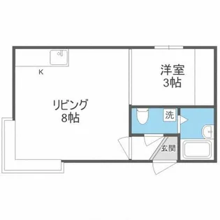 エスポアール壱番館【101号室】の間取り