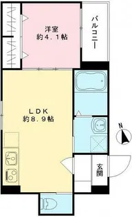 LUANA【3階】の間取り