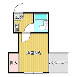 エスパシオ若葉【302号室】の間取り