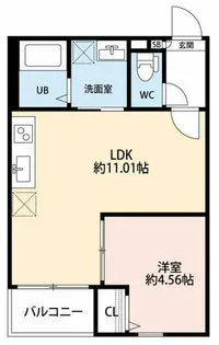 JACK HARISAKI【2階】の間取り