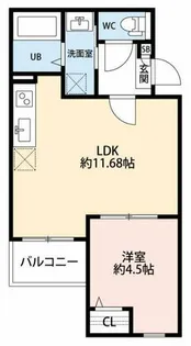 JACK HARISAKI【3階】の間取り