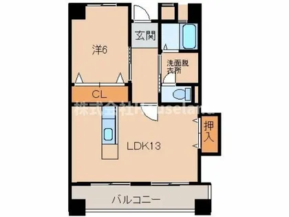 グレイスピア吹上【4階】の間取り