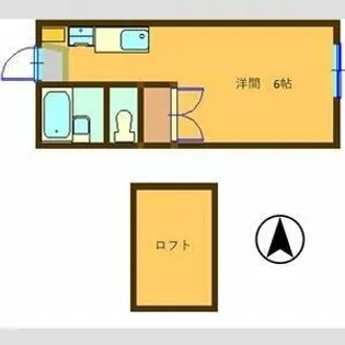 エルドラド【203号室】の間取り