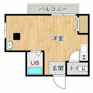 大阪府羽曳野市向野3丁目【マンション】の間取り
