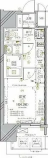 ディアレイシャス金山【12階】の間取り