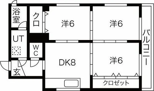 コーポエリオ【2階】の間取り