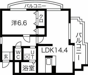 アウローラ【3階】の間取り