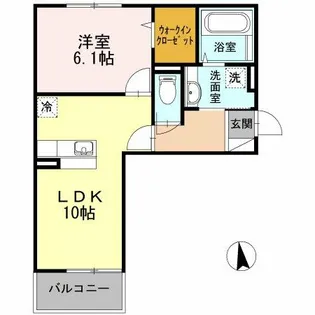 サニー イースト【3階】の間取り