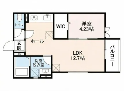 MAISONLUNA【1階】の間取り