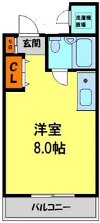 カーサ鹿谷【402号室】の間取り