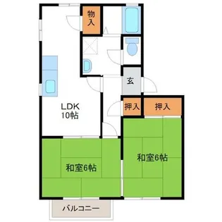 ハイツT&M【B-J号室】の間取り