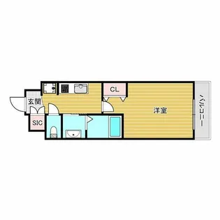 Luxe正雀駅前【4階】の間取り