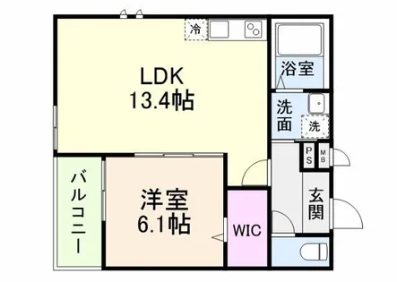 (仮称)フジパレス戸伏町Ⅱ【2階】の間取り