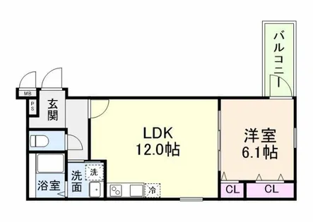 (仮称)フジパレス戸伏町Ⅱ【2階】の間取り