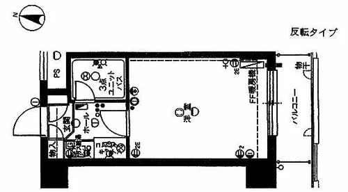 ニューライフ大通弐番館【9階】の間取り