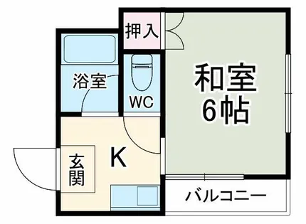 川島第3ビル【1階】の間取り
