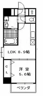 グローリア・ミオ・大野城【2階】の間取り