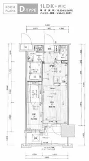グランフォーレ箱崎プレミア【7階】の間取り