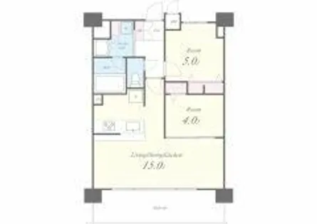 セイワパレス美章園駅前【10階】の間取り