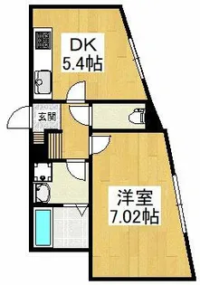 ハイツまほろば【2階】の間取り