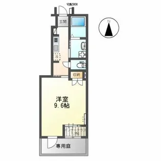 メゾン北原 Ⅰ【1階】の間取り