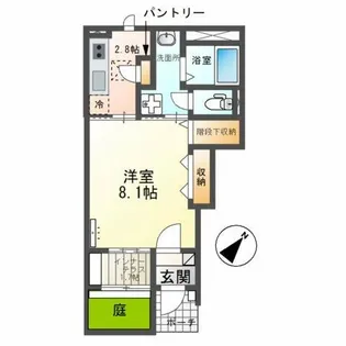 ルピナス【1階】の間取り