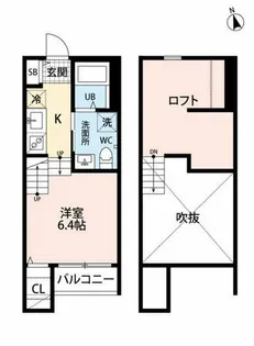 ピュアノーブル【1階】の間取り