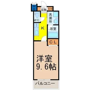 IARIM新瑞橋【1階】の間取り