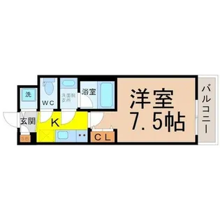 ブランシエスタ東別院【4階】の間取り
