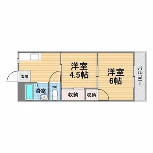 寿コーポ【3階】の間取り